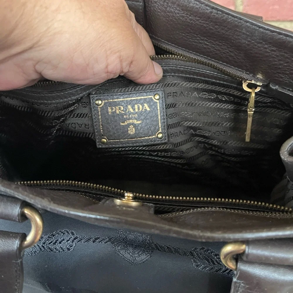 🔥Prada 🔥Black 🔥Nylon 🔥and Leather crossbody 🔥